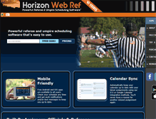 Tablet Screenshot of horizonwebref.com